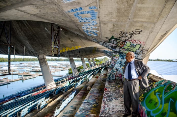 Candela at Miami Marine Stadium.